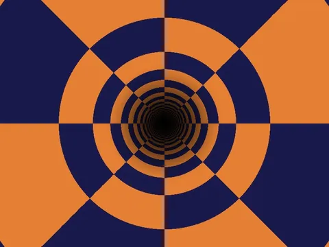 Target picture for Checker tunnel