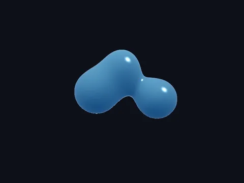 Target picture for Liquid droplets (3D)